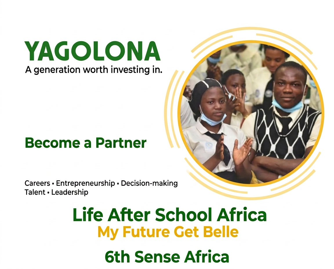 YAGOLONA — Life After School Africa partnership flyer